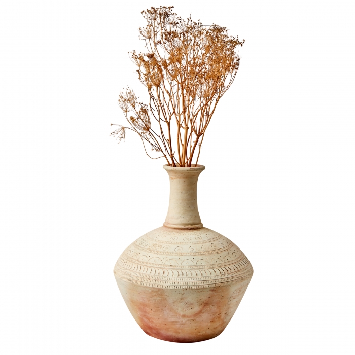 Terra - Vase aus Terracotta